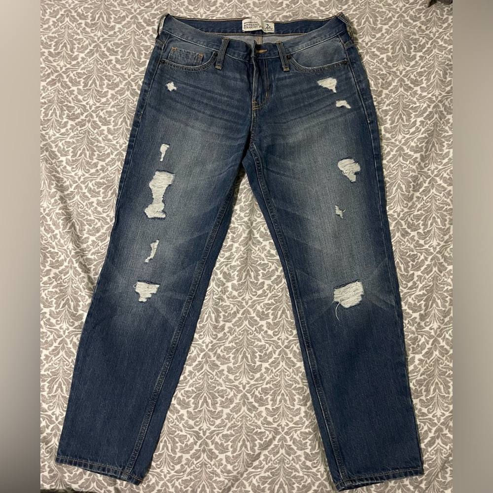 NWOT Abercrombie & Fitch Boyfriend Jeans